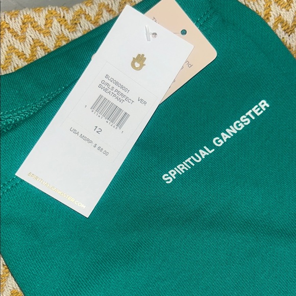 Spiritual Gangster Kids Green Bottoms - Picture 4 of 6